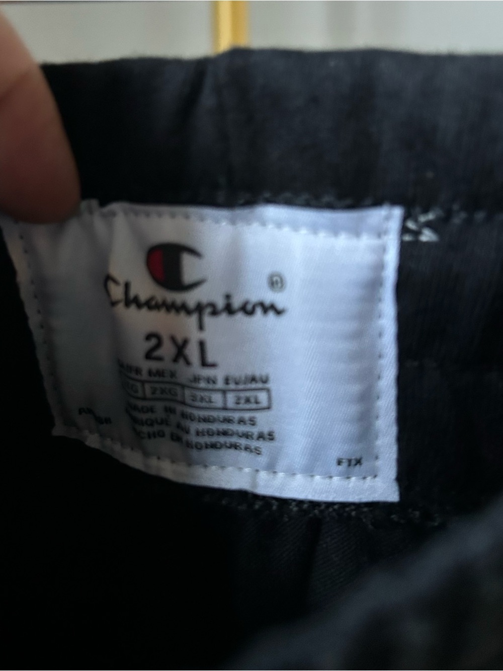 Champion women’s Black Athletic Drawstring midweight Shorts with Logo size XXL - Picture 4 of 7